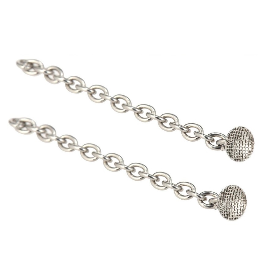 Button xích – Nút kéo răng mọc ngầm