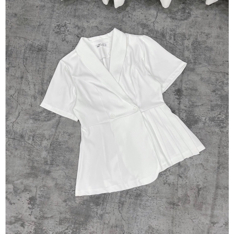 Áo vest xếp ly peplum bigsize Nữ