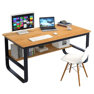 Bàn làm việc 2 tầng chân u dày 80x45x71cm