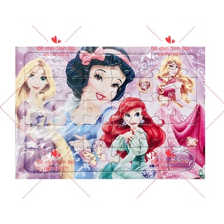 Tranh ráp hình giấy 30 miếng 10*14cm
