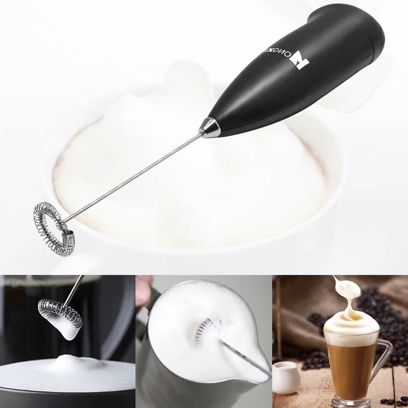 Máy Đánh Trứng/ Tạo Bọt Cà Phê Cầm Tay Mini Bằng Thép Không Gỉ
