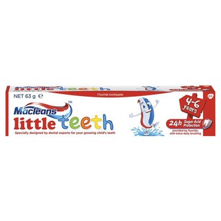 Kem đánh răng cho trẻ em 0-6 tuổi macleans little teeth kids toothpaste 63g - ảnh sản phẩm 4