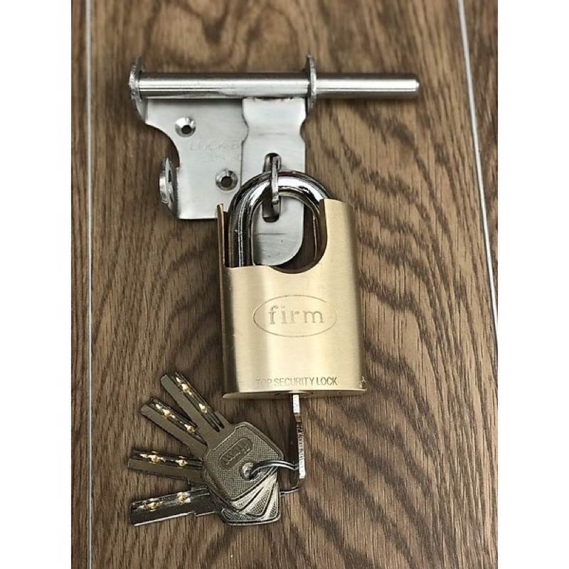 Khoá chống cắt 15 chìa vi tính, khoá móc bấm nhiều chìa firm