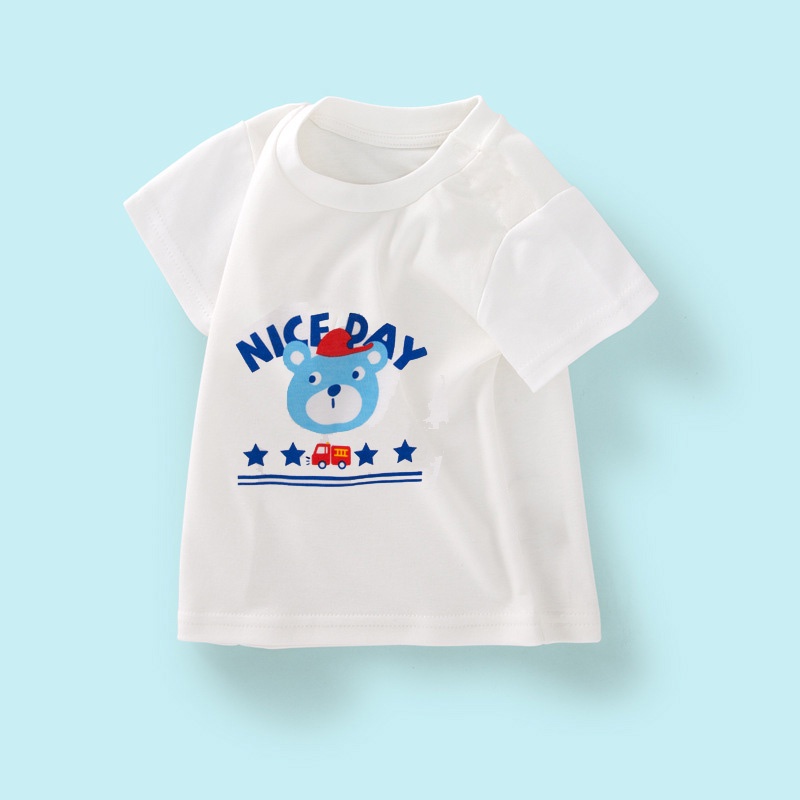 ÁO THUN BÉ TRAI BÉ GÁI MẪU BRAVE LION, SUPPER BEAR