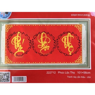 Combo  tranh câu đối và phúc lộc thọ