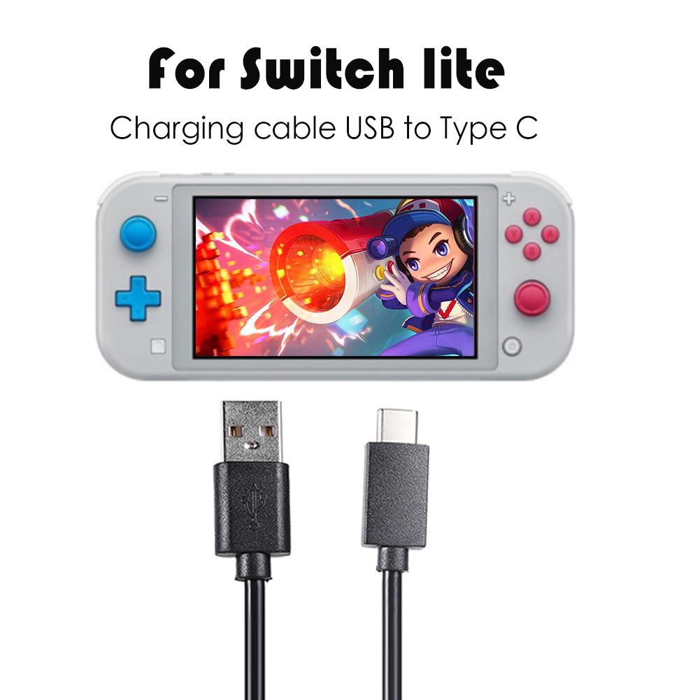 Cáp Sạc 1m/3.28ft Usb Sang Type C 2a Cho Máy Chơi Game Nintendo Switch Lite