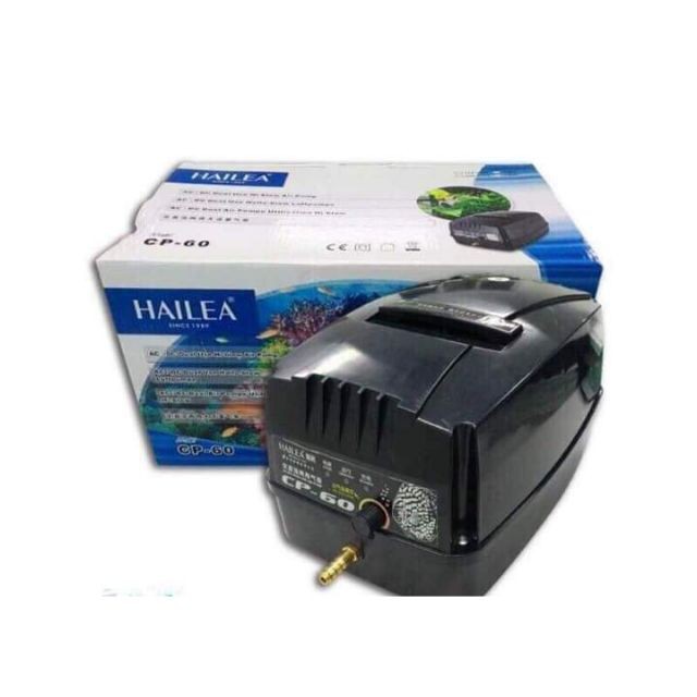 Máy sủi tích điện Hailea CP - 60 dành cho hồ Koi, hải sản