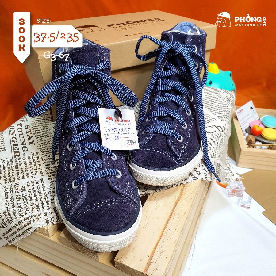 [SIZE 37.5 fit 38] Giày C.V Real 2hand (Đã Qua Sử Dụng)