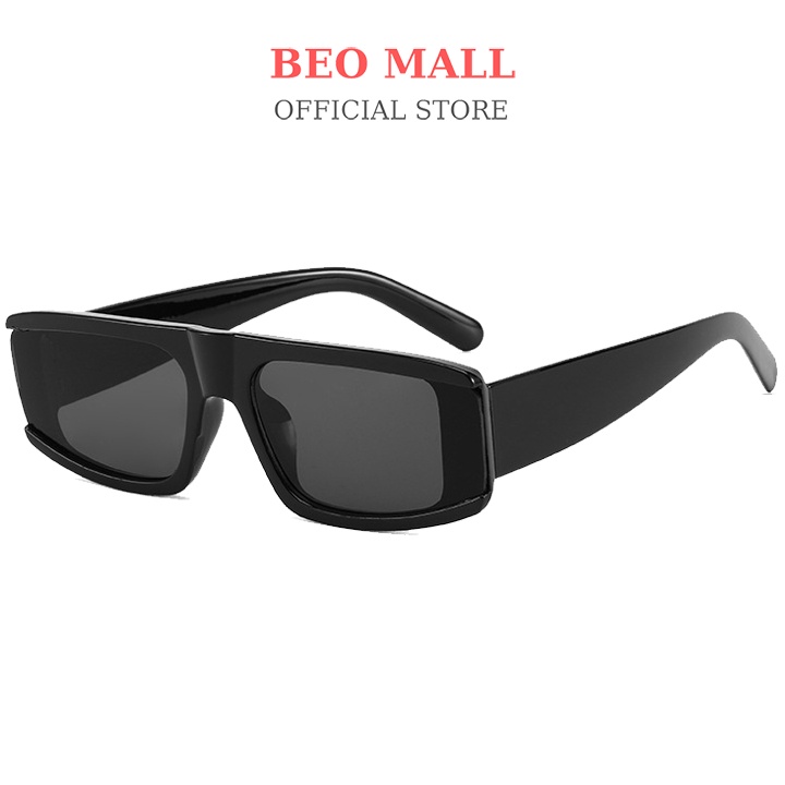 Mắt kính râm nữ gọng vuông BEOMALL phong cách hàn quốc trẻ trung KT056