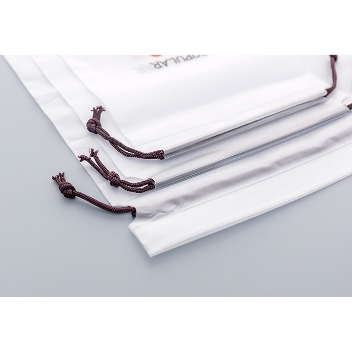 Túi dây rút đựng dép son môi gấu Brown