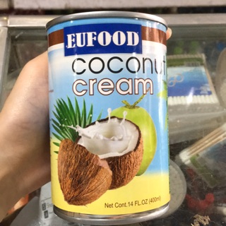 Nước Cốt Dừa Eufood Thái Lan Lọ 400ml