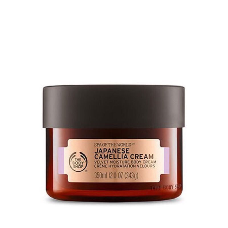 Kem dưỡng thể Japanese Camellia The Body Shop Spa Of The World Japanese Camellia Body Cream 350ml