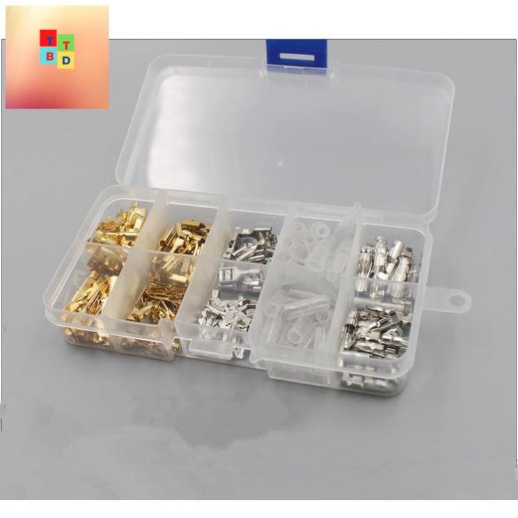 Bộ 150 cos xe máy 2.8mm 4.8mm 6.3mm, 4.0mm