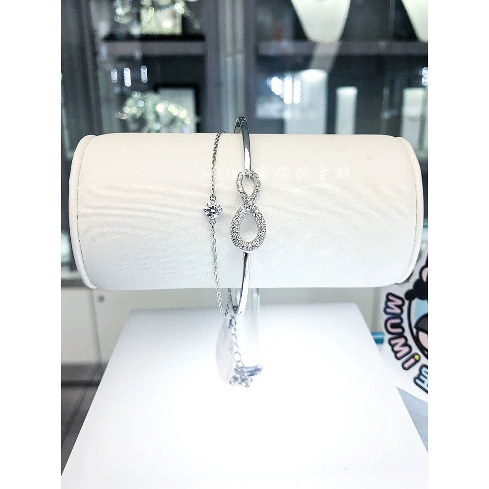 Vòng Đeo Tay Mạ Bạc S925 Mặt Trái Tim Vĩnh Cửu Và Lãng Mạn 5518871