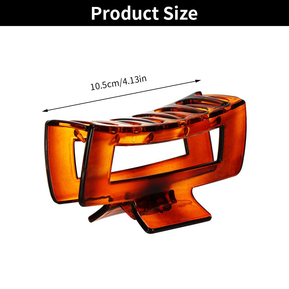 Kẹp Tóc Càng Cua Bằng Acrylic Tạo Kiểu Tóc Sành Điệu Cho Nữ