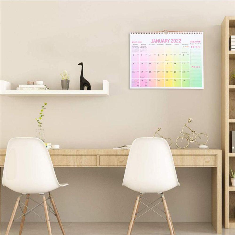 1 Lịch Treo Tường Lên Kế Hoạch Năm Mới 2022