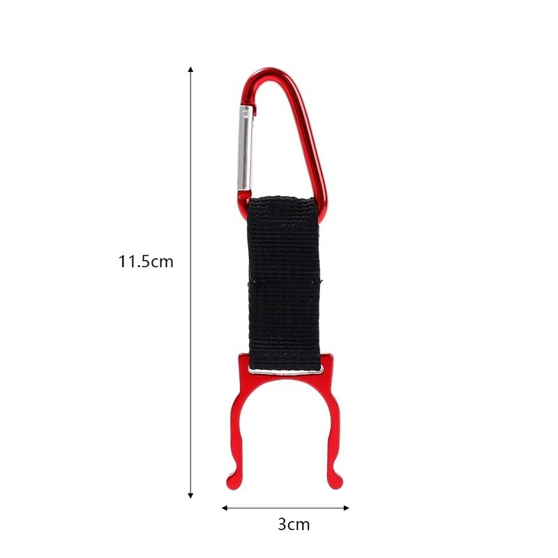 Móc Treo Bình Nước Bằng Nhôm Đa Năng Tiện Dụng Cho Hoạt Động Ngoài Trời