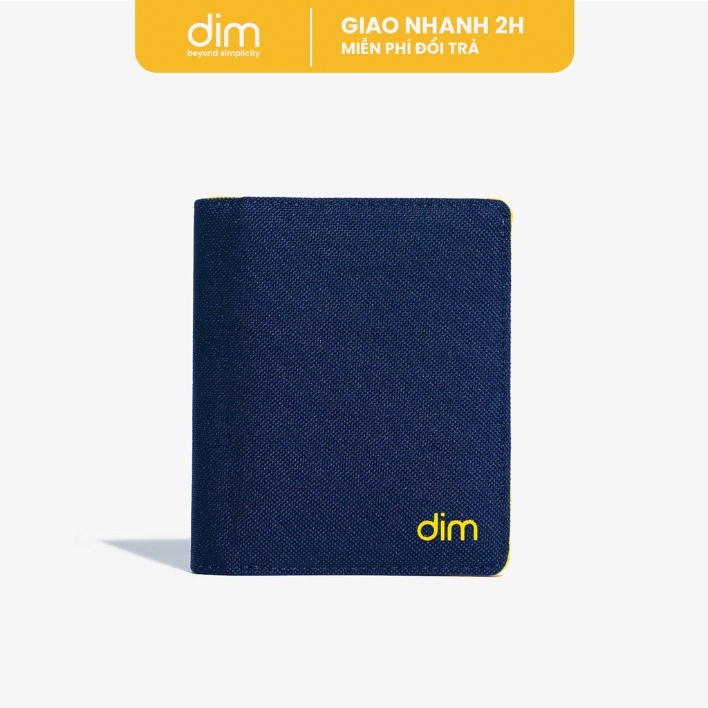 Ví Vải Gập Đôi Unisex DIM Cross Wallet - Đứng (Ngăn Rút Tiền Nhanh)