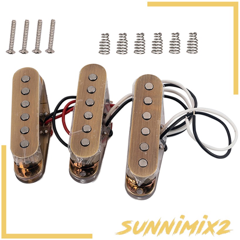 Bộ 3 Pickup Đơn Cho Đàn Guitar Điện Alnico 5 Pickup Sunnimix2