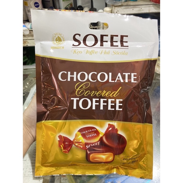 Kẹo Toffee Phủ Socola SOFEE Hải Hà gói 250g