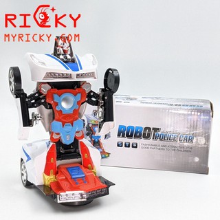 Robot biến hình Transformer - Đèn Nhạc vui nhộn