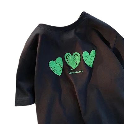 Áo Thun Tay Ngắn Cổ Tròn Dáng Rộng In Chữ Phong Cách Nhật Bản Thời Trang Mùa Hè Cho Nam Size M-5XL