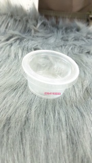 Hộp nhựa đựng sốt nước chấm 60ml hũ sốt 100 cái kèm nắp