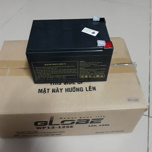 Ắc quy kín khí Globe 12V-12Ah WP12-12SE