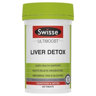 [MẪU MỚI ĐỦ BILL] Viên uống thải độc gan Swisse Liver Detox 120 viên / 200 Viên