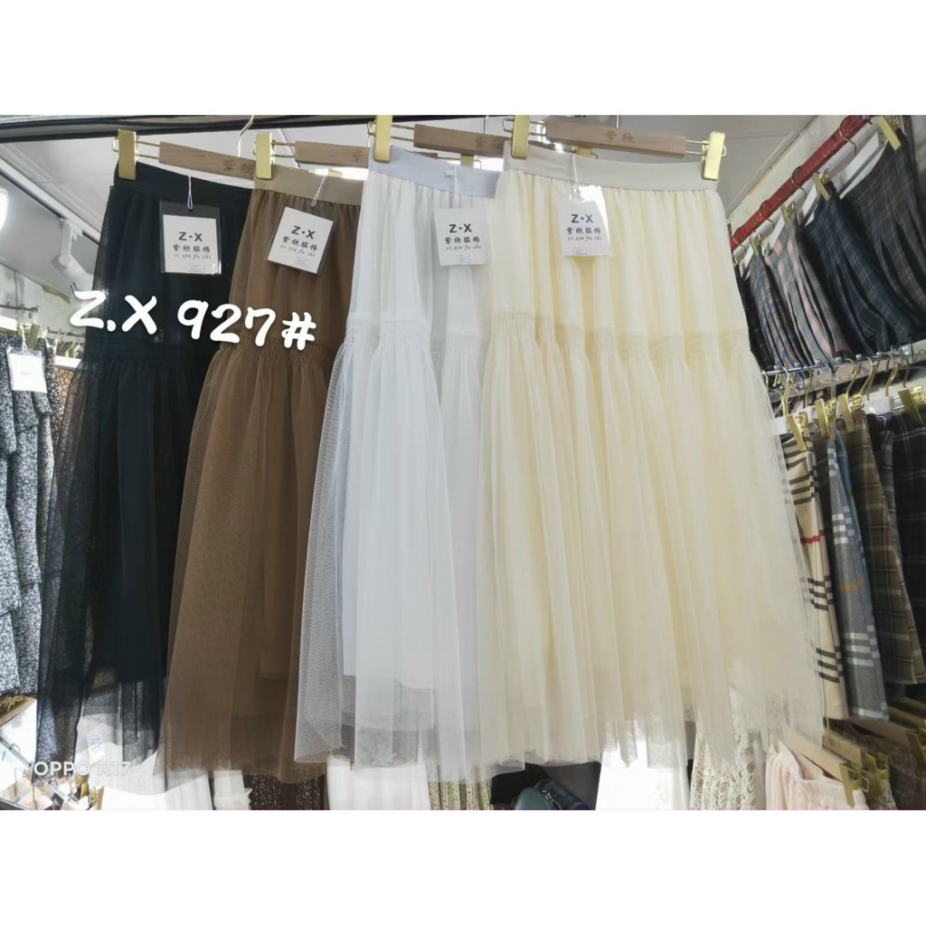 chân váy von midi 3 lớp lót nhiều màu mix đồ quanh năm chân váy công chúa aosomicongsothietke