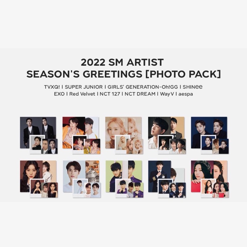 BỘ ẢNH CHÀO NĂM MỚI PHOTO PACK NCT 127 DREAM WAYV