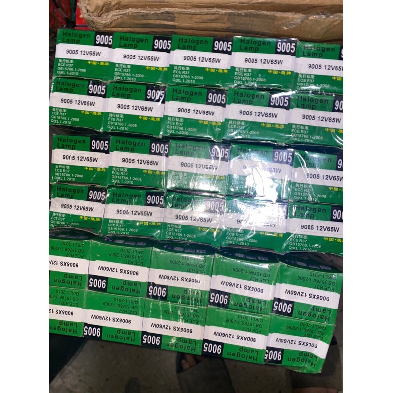 Sản phẩm gia đình làm: Combo 100 quả bóng 9005 60/65w cú 12v
