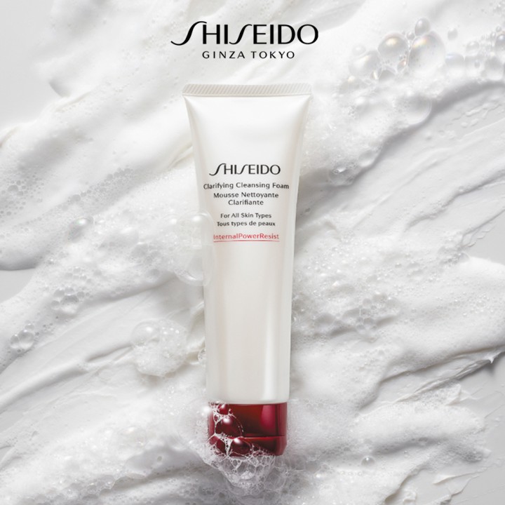 Sữa rửa mặt tạo bọt thanh lọc da SHISEIDO Clarifying Cleansing Foam 125ml