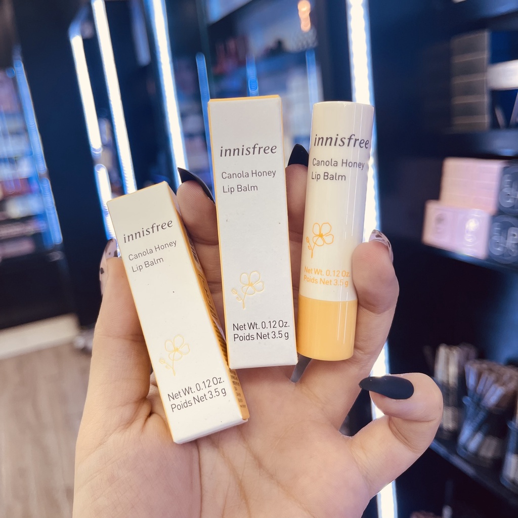 Son Dưỡng Môi Innisfree Canola Honey Lip Balm Intensive Moisture