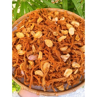 thịt heo cháy tỏi túi 500gr