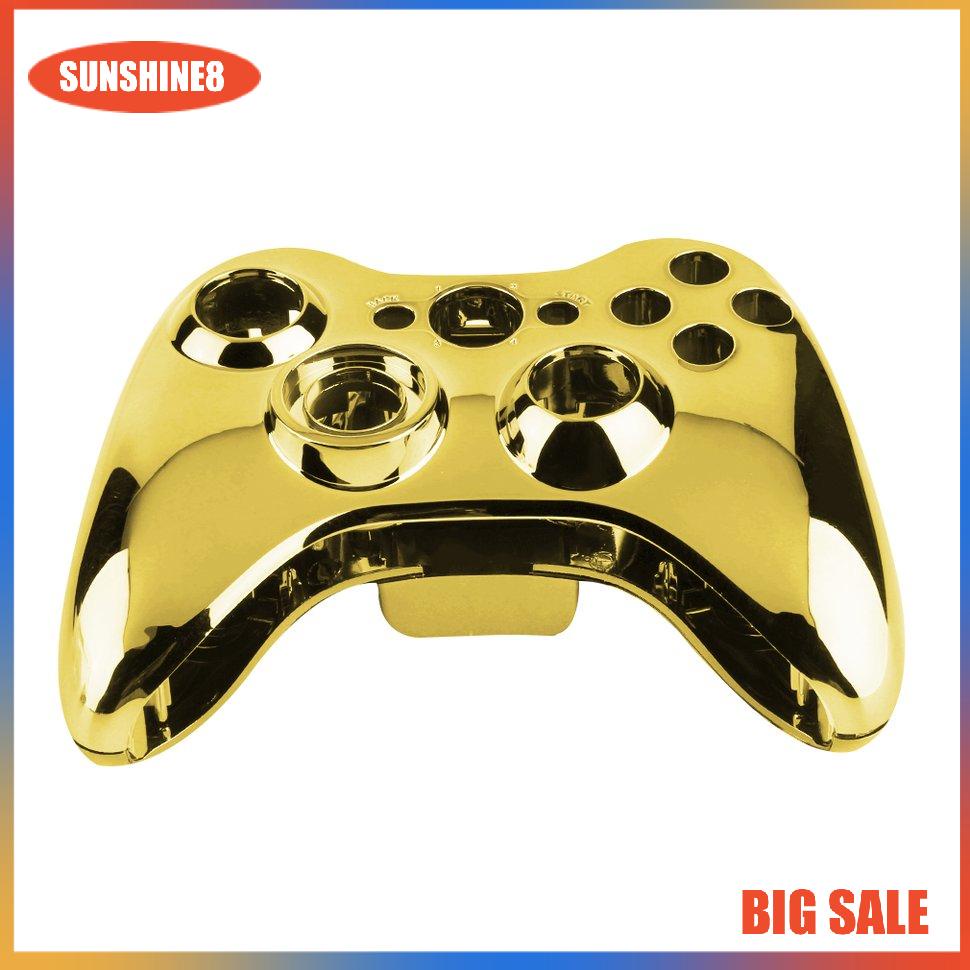 【SUN】Wireless Controller Shell Case Bumper Thumbsticks Buttons Game for Xbox 360