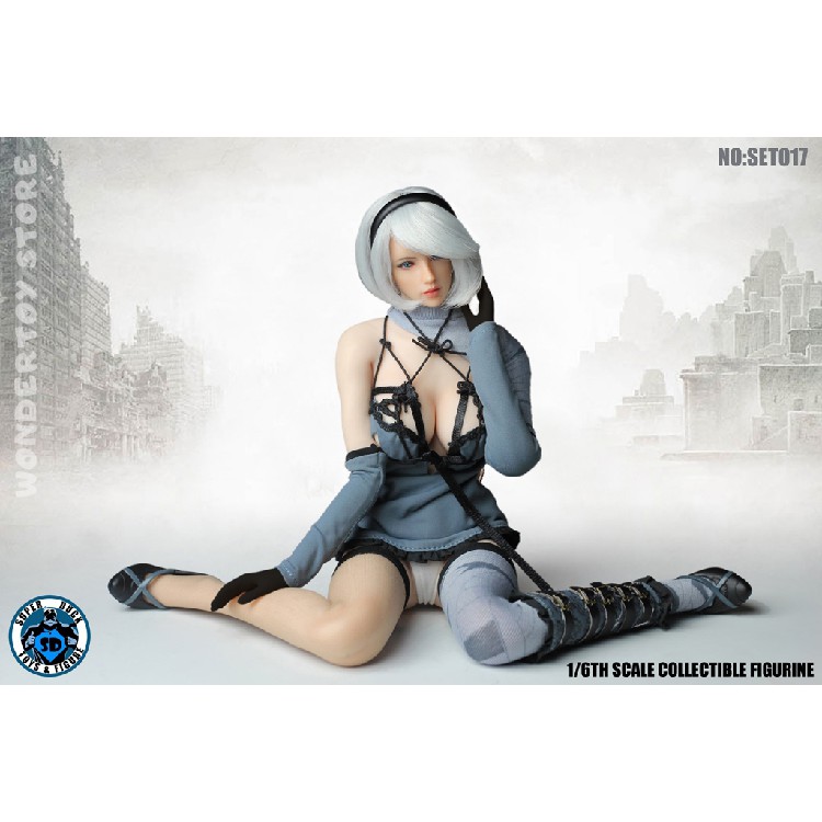 Mô hình Trang phục Nữ SUPER DUCK 2B Nier Automata SET017 1/6