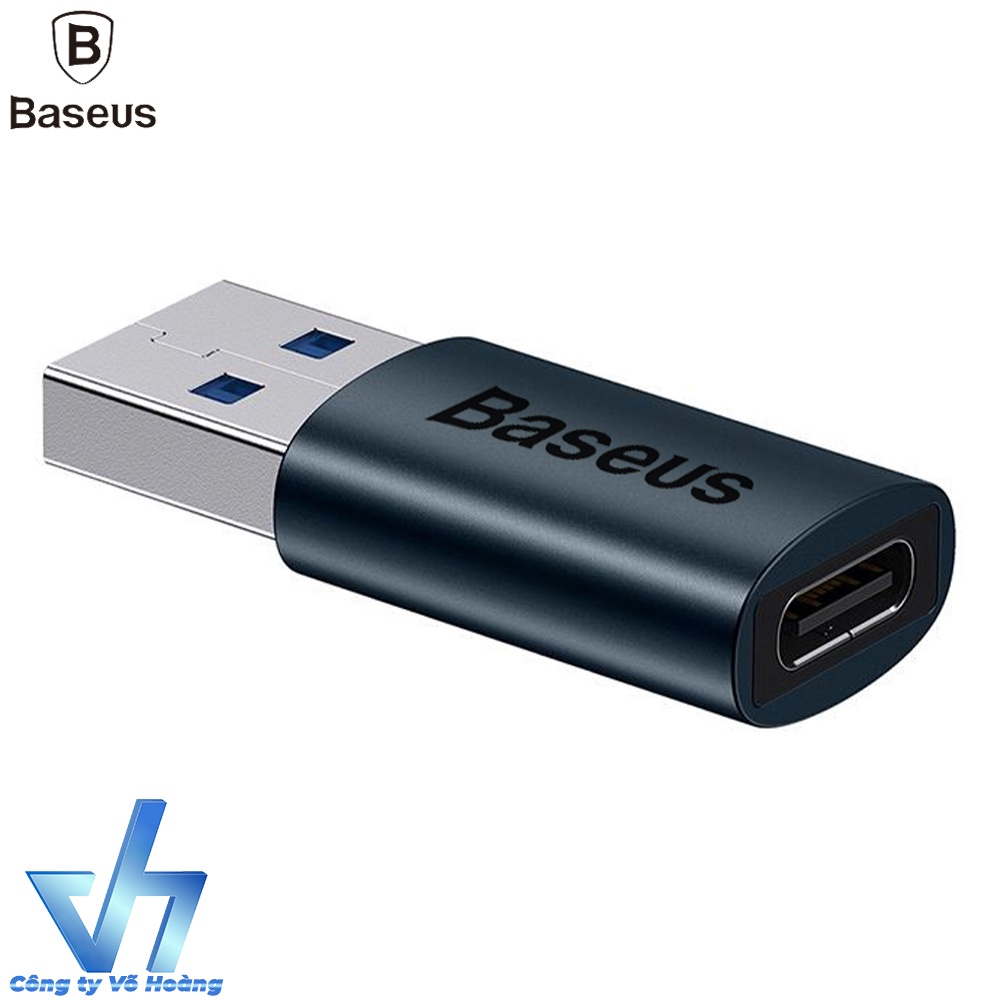 Đầu chuyển cao cấp Baseus USB-A to TypeC LVL003