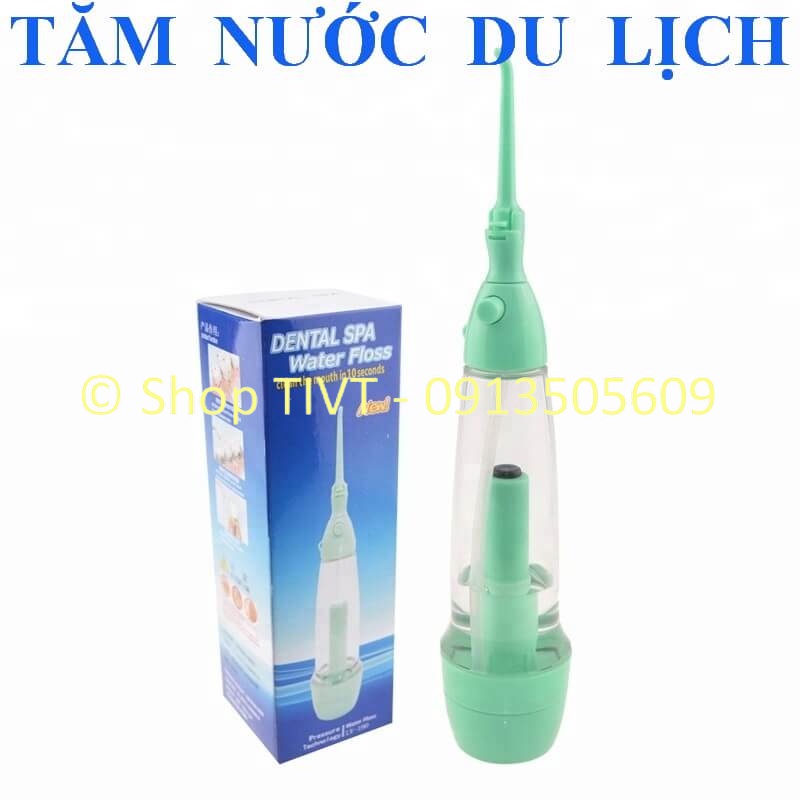 Tăm nước cá nhân, tạo áp lực nước bằng tay,an toàn, đơn giản dễ sử dụng gọn nhẹ dễ dàng mang theo đi làm, du lịch-TIVT