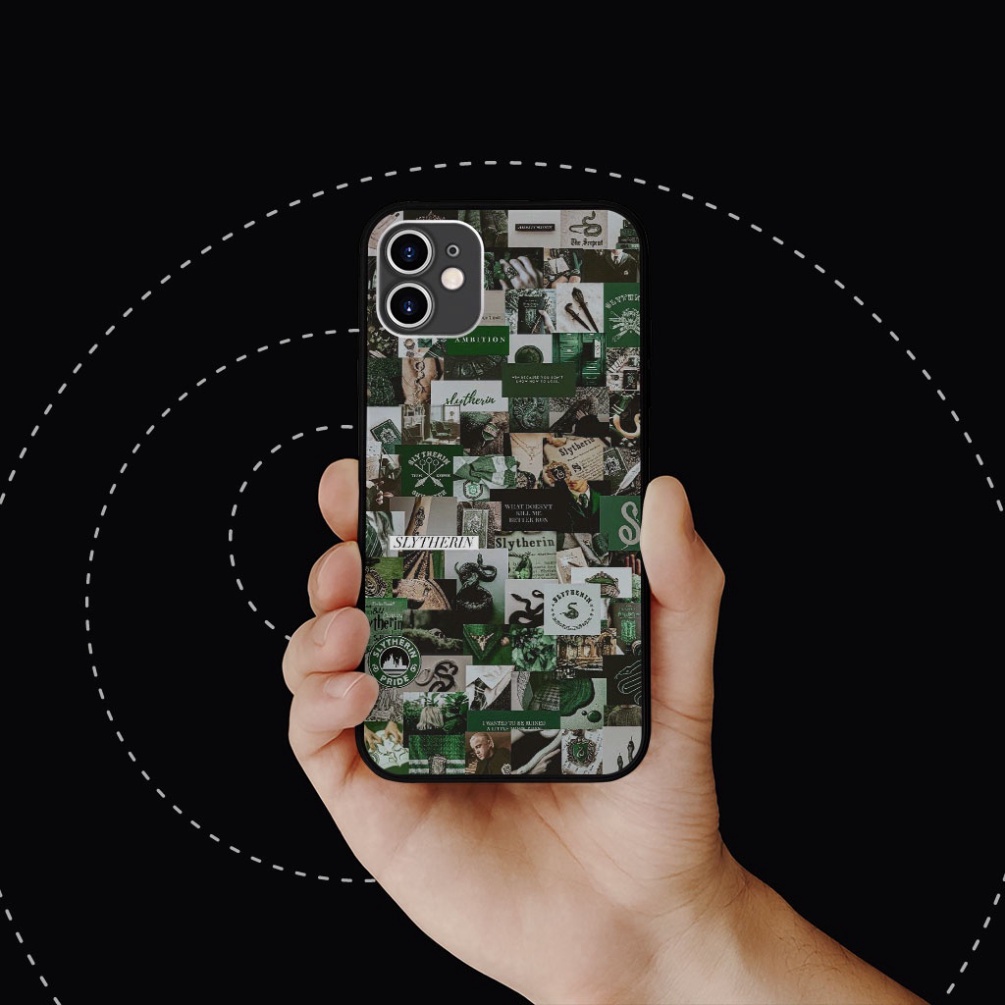 Ốp Lưng SLYTHERIN Harry Potter Xanh lá đẳng cấp dành cho Iphone 6 7 8 Plus 11 12 13 Pro Max X Xr MINI PAP20210420