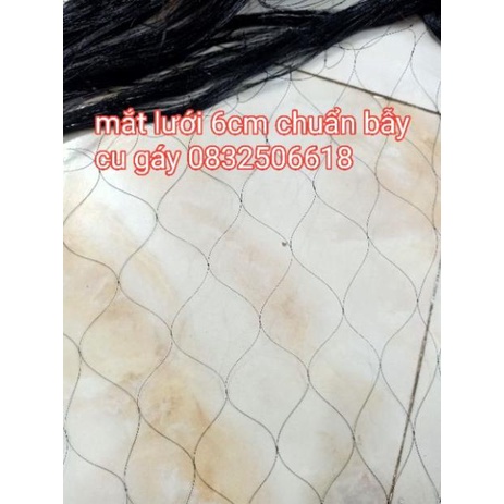 Lưới Bẫy Chim Cu Gáy, Chào mào ( hàng chuẩn) 15M - 60M cao 5M