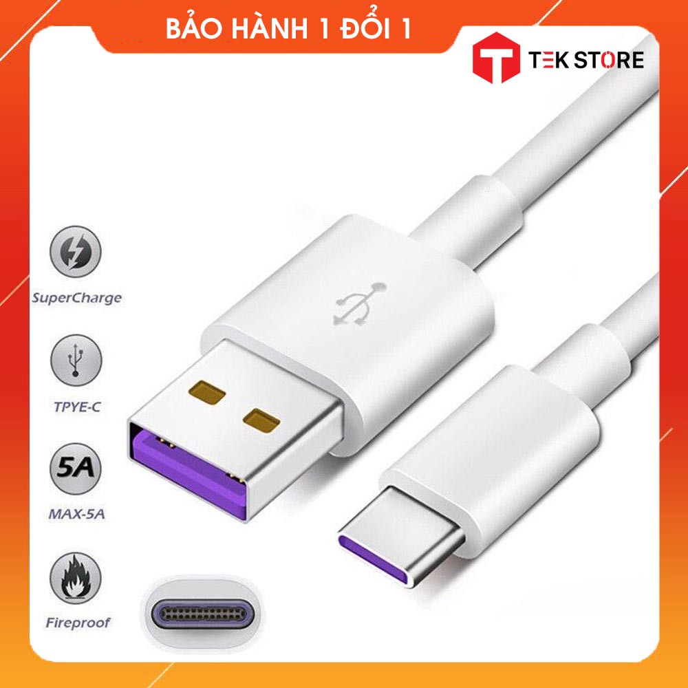 [Bảo Hành 1 Đổi 1] Dây Cáp Sạc USB Type C Dài 1m