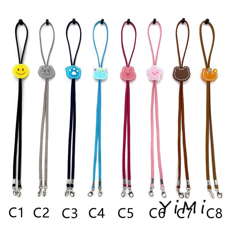 【Yimi.Vn】Dây Đeo Khẩu Trang Bằng Vải Nhung Sợi Nhỏ Thoải Mái Kiểu Hoạt Hình Cho Trẻ Em