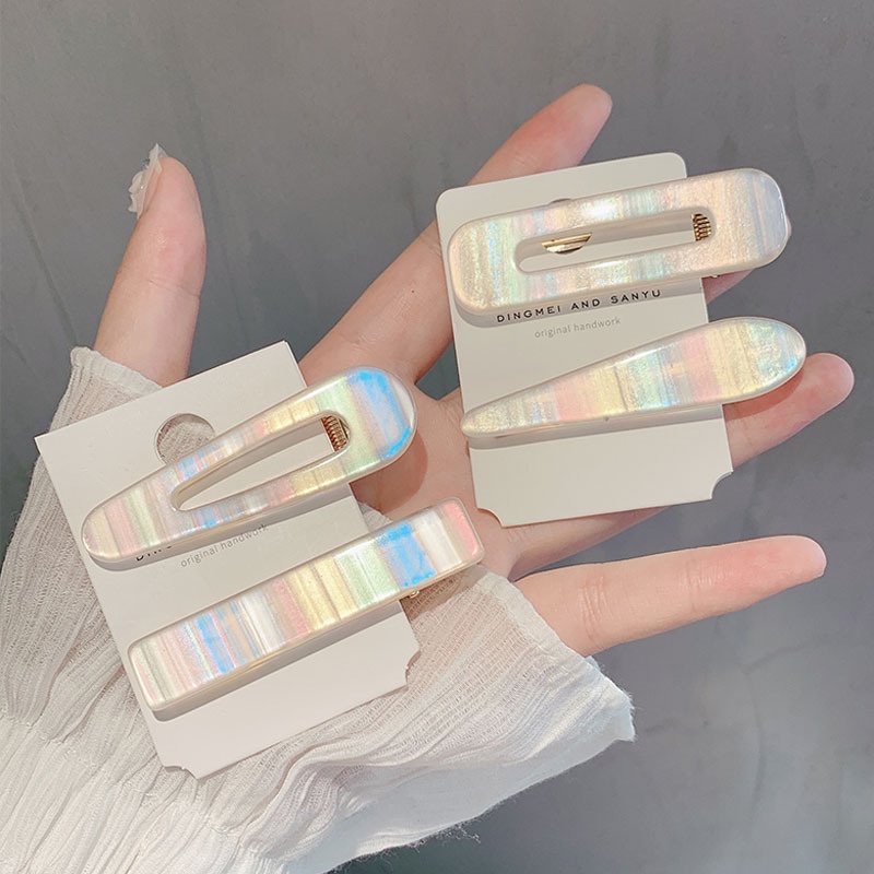 Kẹp Tóc Hình Vỏ Sò Thiết Kế Đơn Giản Thời Trang Cho Nữ