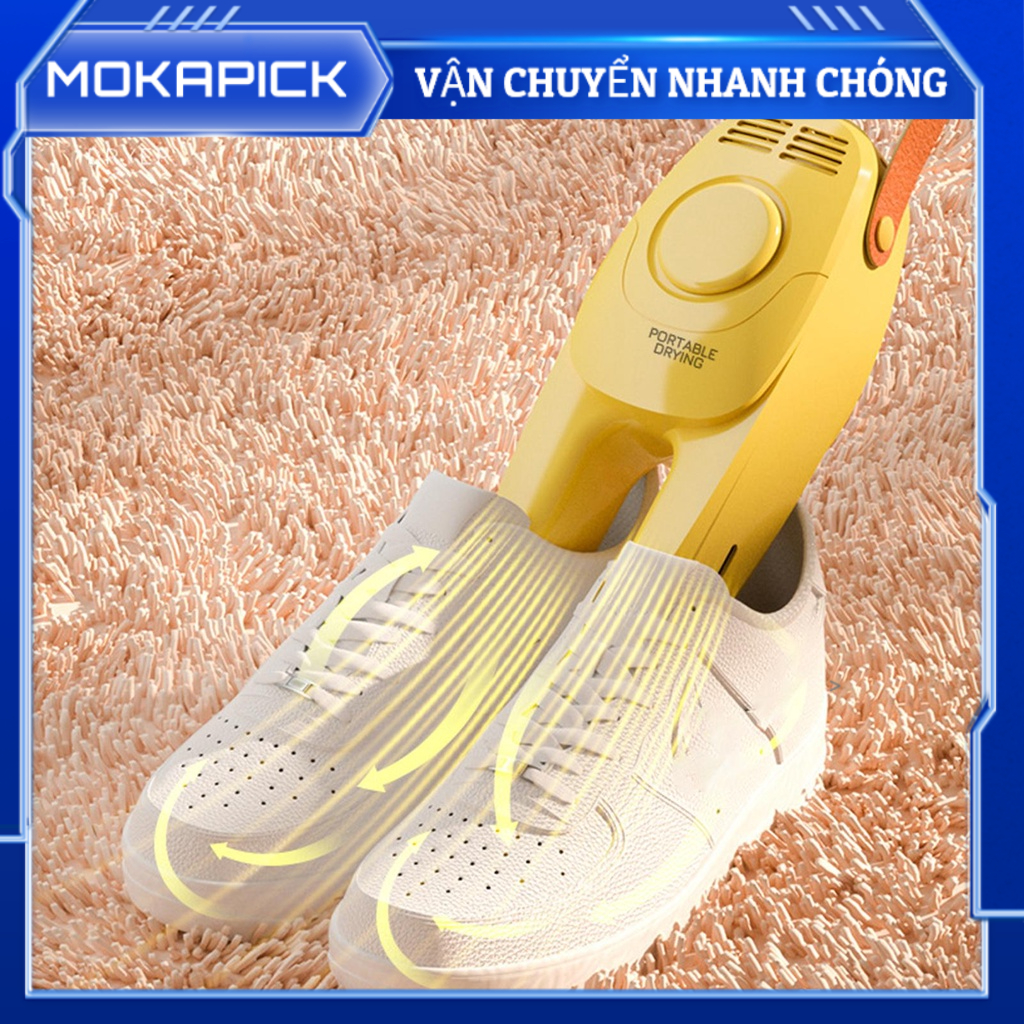 Mokapick Máy Sấy Giày Hộ Gia Đình Hẹn Giờ Thông Minh Khử Mùi Kép Sử Dụng Tiện Lợi Cho Ký Túc Xá