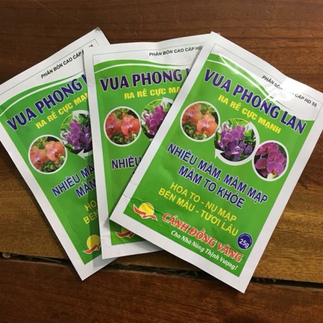 Combo 10 Gói Vua Phong Lan 100k Phân Bón Cao Cấp