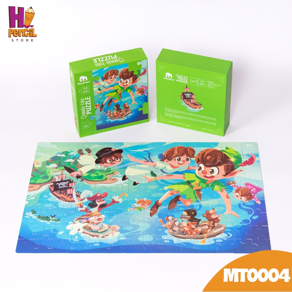 Đồ chơi xếp hình MyndToys cậu bé Peter Pan Classic Series Puzzle cho bé trên 3,5 tuổi