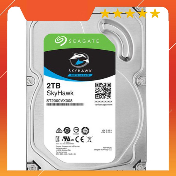 Ổ Cứng HDD Seagate SKY 2TB/4TB TẶNG KÈM CÁP SATA (Camera) | BigBuy360 - bigbuy360.vn