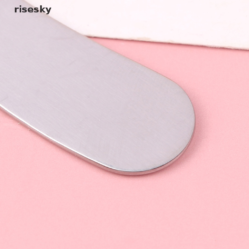 1 Muỗng Mini Bằng Kim Loại Dùng Trộn Mỹ Phẩm Làm Đẹp Tiện Dụng ♨Trên đó