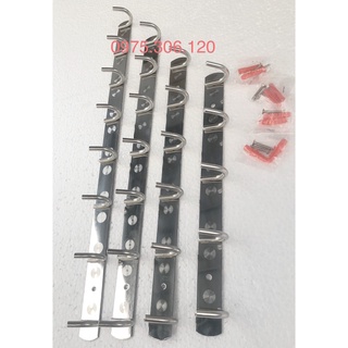 Móc Quần Áo Treo Tường trong nhà tắm 100% INOX MA7 Móc Áo Tròn, hàng đặt xưởng giá sỉ